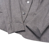 Burberry tailored jacket FC123-741-40 Wool/Rayon/Nylon/Cashmere/Silk/Polyurethane gray Women 44