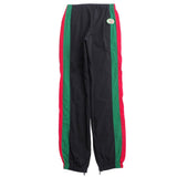 Gucci Pants 575549 Nylon Black green red Oversized nylon mens S