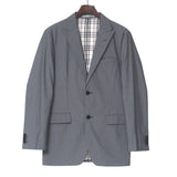 Burberry BLACK LABEL tailored jacket BME65-702-07 cotton gray mens M
