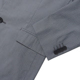 Burberry BLACK LABEL tailored jacket BME65-702-07 cotton gray mens M