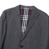 Burberry BLACK LABEL tailored jacket BME04-110-06 wool Dark gray mens M