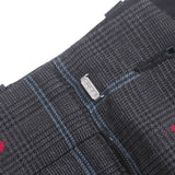 Gucci Pants 497762 95% wool, 5% cotton Gray light blue Women 36