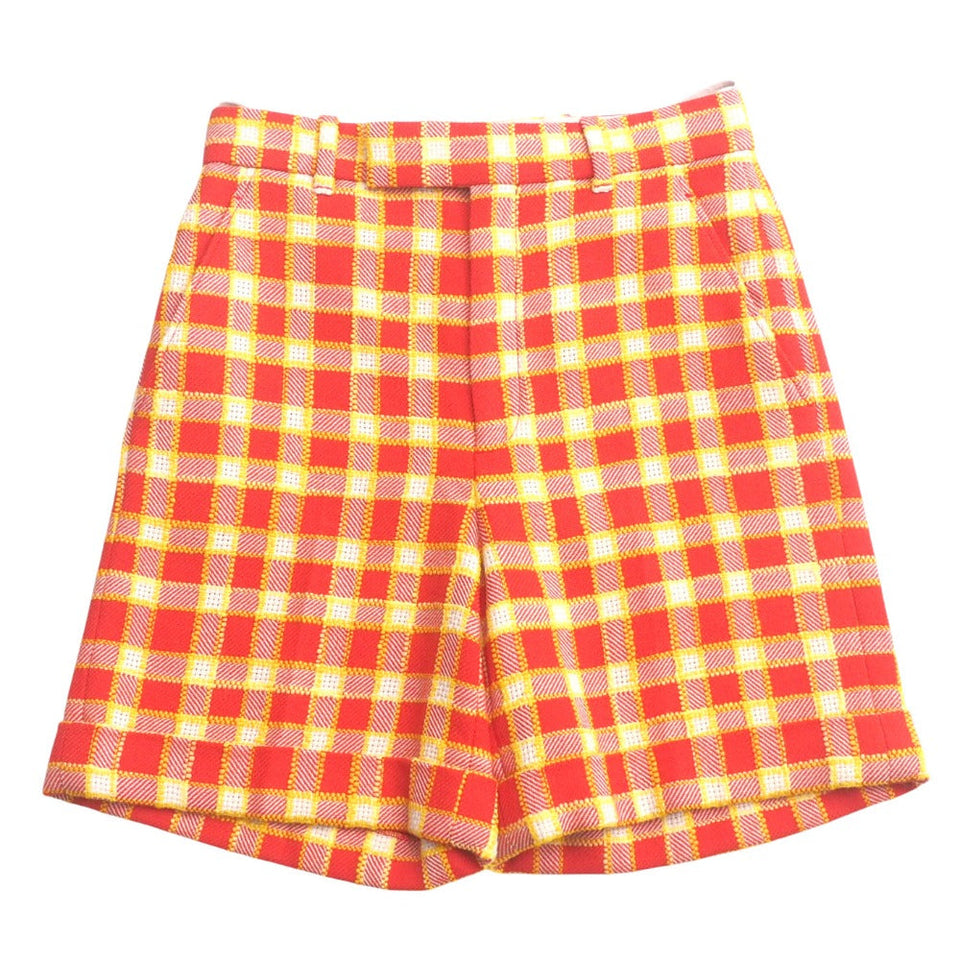 Gucci Shorts 609574 tweed Orange x Yellow Women 36