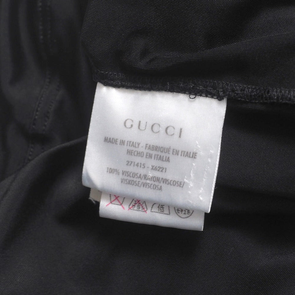 Gucci one piece Rayon black 271415 X6221 Women M