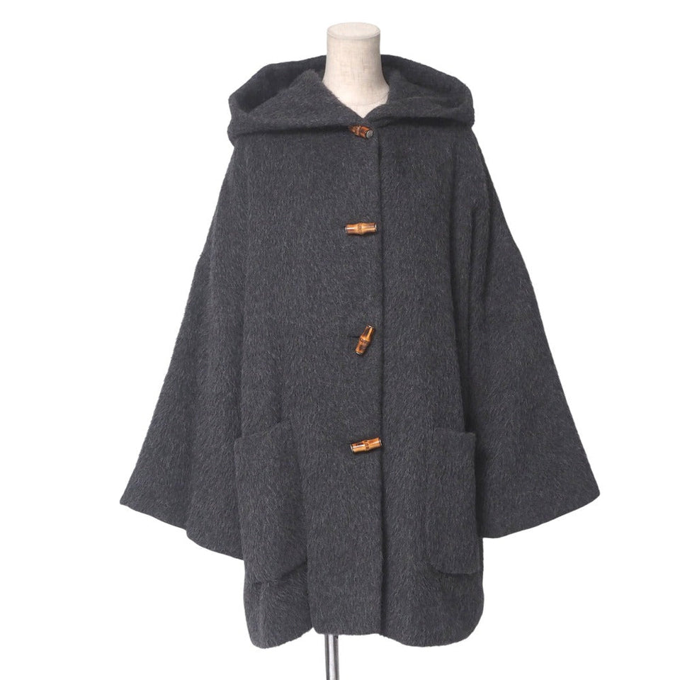 Gucci coat alpaca Gray type 214-0211-7205 Women 42