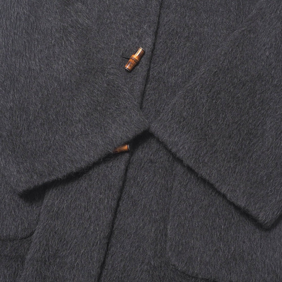 Gucci coat alpaca Gray type 214-0211-7205 Women 42