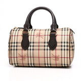 Burberry Handbag 3460094 PVC beige black white red Women