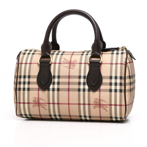 Burberry Handbag 3460094 PVC beige black white red Women