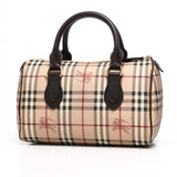Burberry Handbag 3460094 PVC beige black white red Women