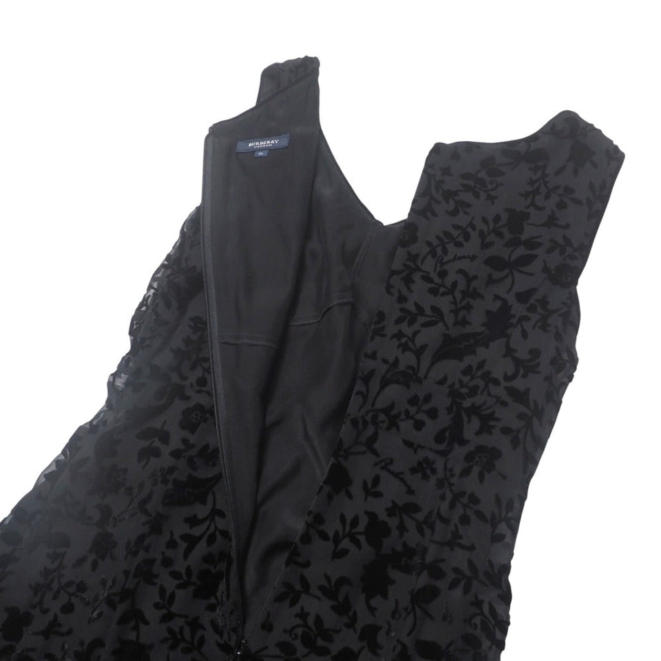 Burberry one piece silk Black type FM061-759-09 Boys 36