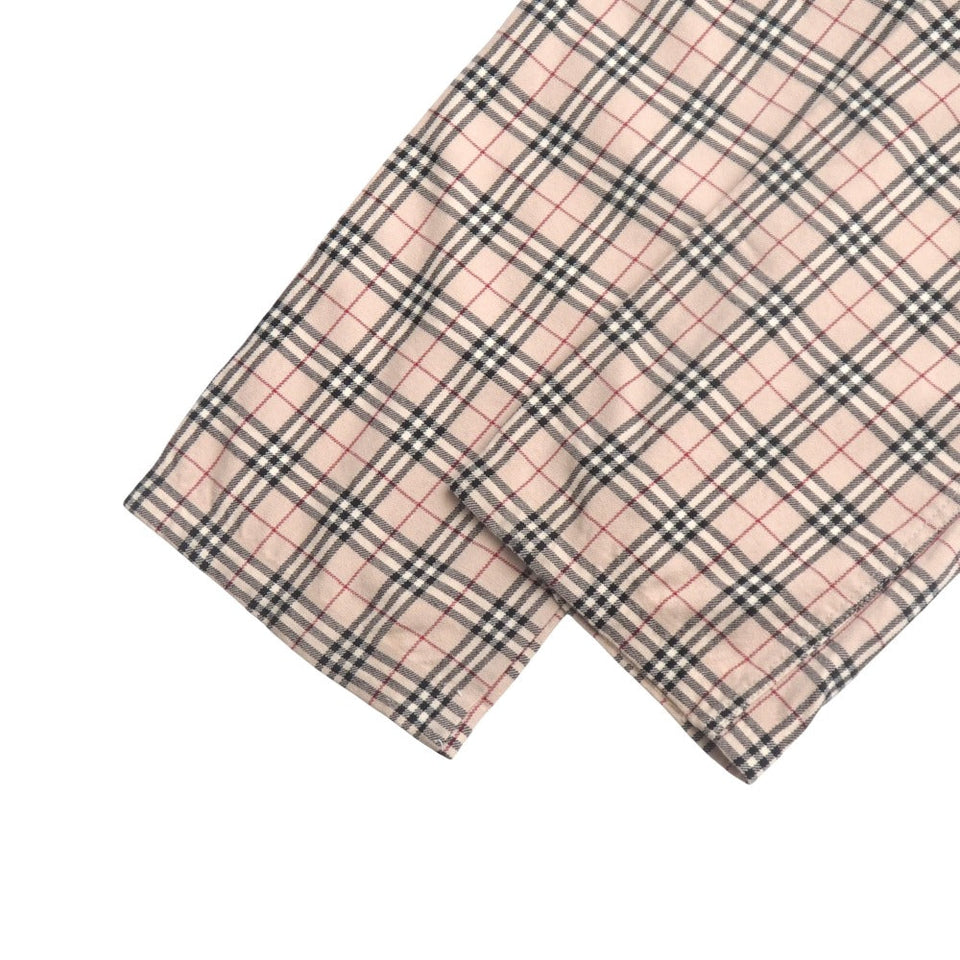 Burberry BLUE LABEL Pants wool Beige black red FQF46-594-43 Women 34