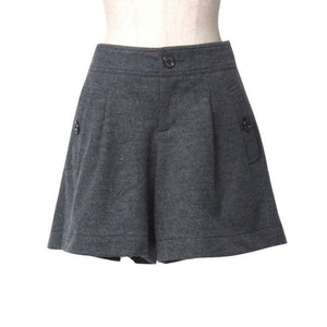 Burberry Shorts wool gray B1R13-453-08 Women 38