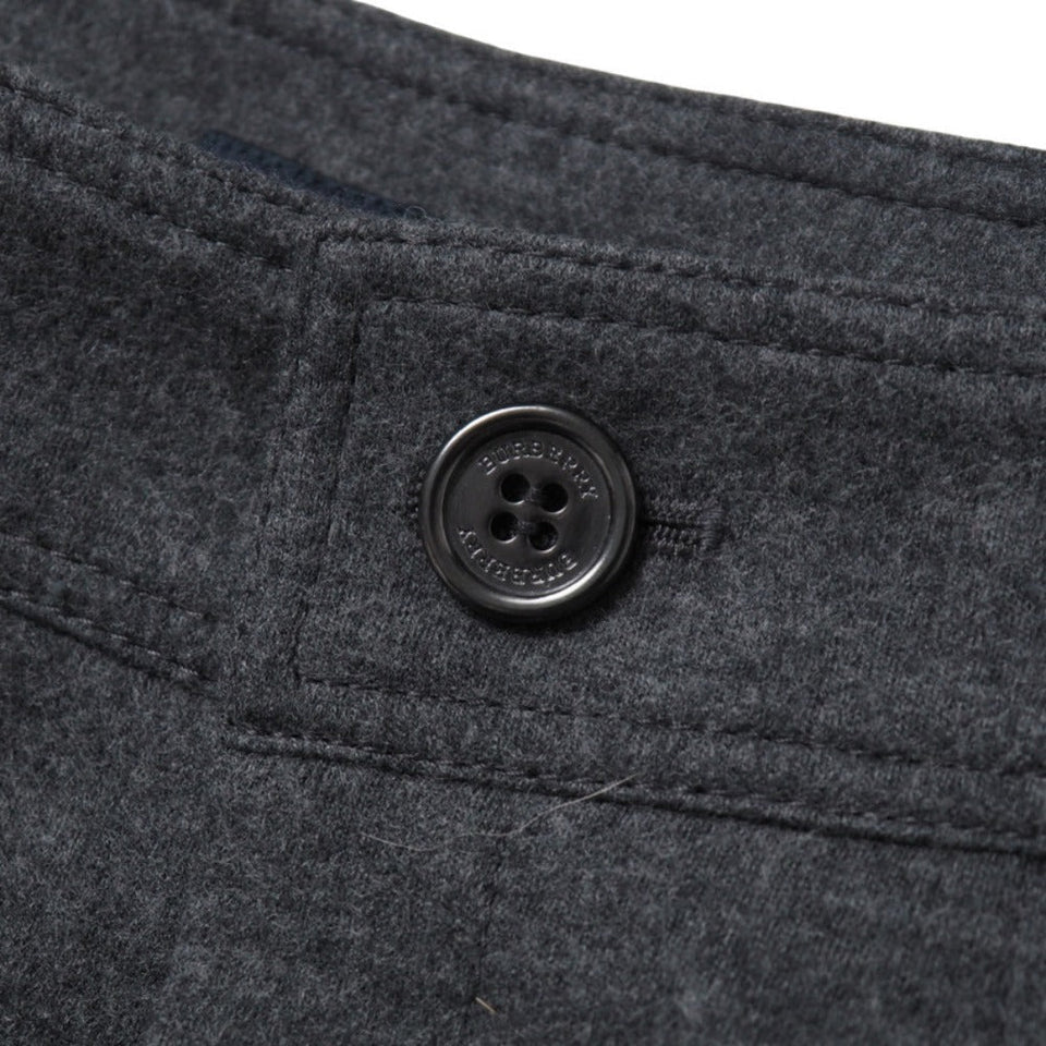Burberry Shorts wool gray B1R13-453-08 Women 38