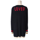 Gucci knit knit Navy type 467691 Women M