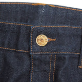 Gucci Denim pants Cotton denim Indigo Gold Women 38