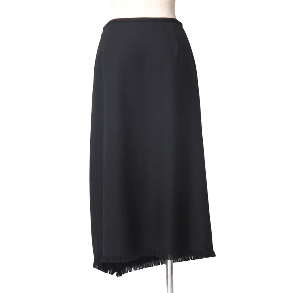 Burberry skirt wool black FX072-758 Women 38