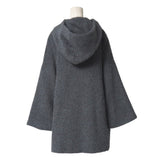 Gucci Duffel coat alpaca Gray type 214-0211-7205 Women 38
