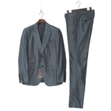 Gucci suit 60% wool, 40% silk gray 21NCFB mens 7-46 C