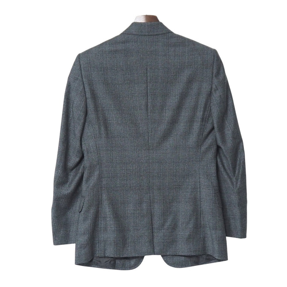 Gucci suit wool gray 21POFB mens 7-46 R