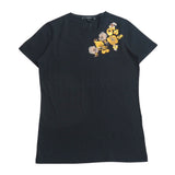 Gucci Short sleeve T-shirt cotton Black Beige type Yellow type 271582 X3776 Women S