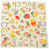 Gucci scarf silk Beige type Multicolor