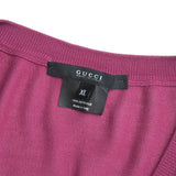 Gucci knit silk Purple type 170999 XL