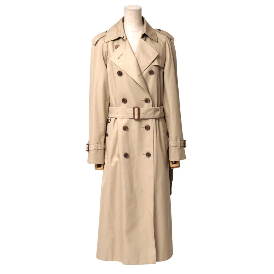Burberry trench coat cotton Beige type FRA77-181-50 40