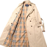 Burberry trench coat cotton Beige type FRA77-181-50 40