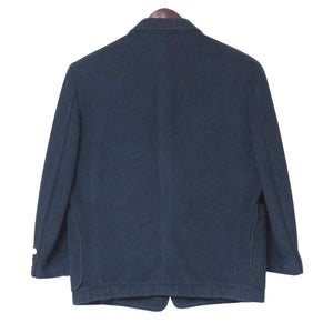 Burberry tailored jacket 80% cotton, 20% nylon Navy WG291-407-29 M