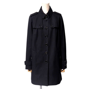 Burberry Stainless collar coat cotton Black type B2A03-330-09 44