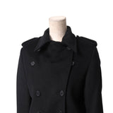 Gucci pea coat hair black 214-0293-7890 38
