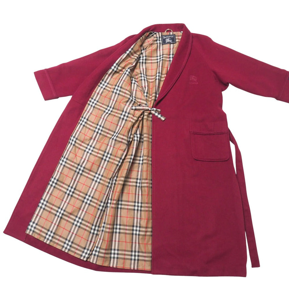 Burberry coat hair wine-red F69FW SQ-380 5730 L