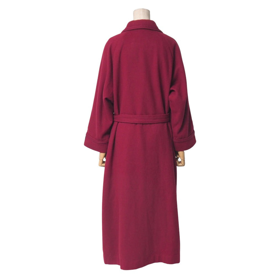 Burberry coat hair wine-red F69FW SQ-380 5730 L