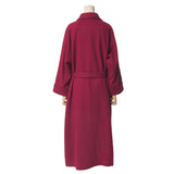 Burberry coat hair wine-red F69FW SQ-380 5730 L