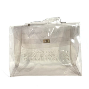Hermes Handbag Plastics clear Plastics Kelly
