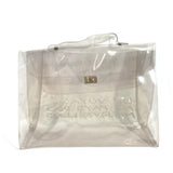 Hermes Handbag Plastics clear Plastics Kelly