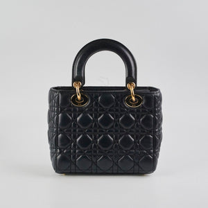 Dior Lady Dior ABC Small Black