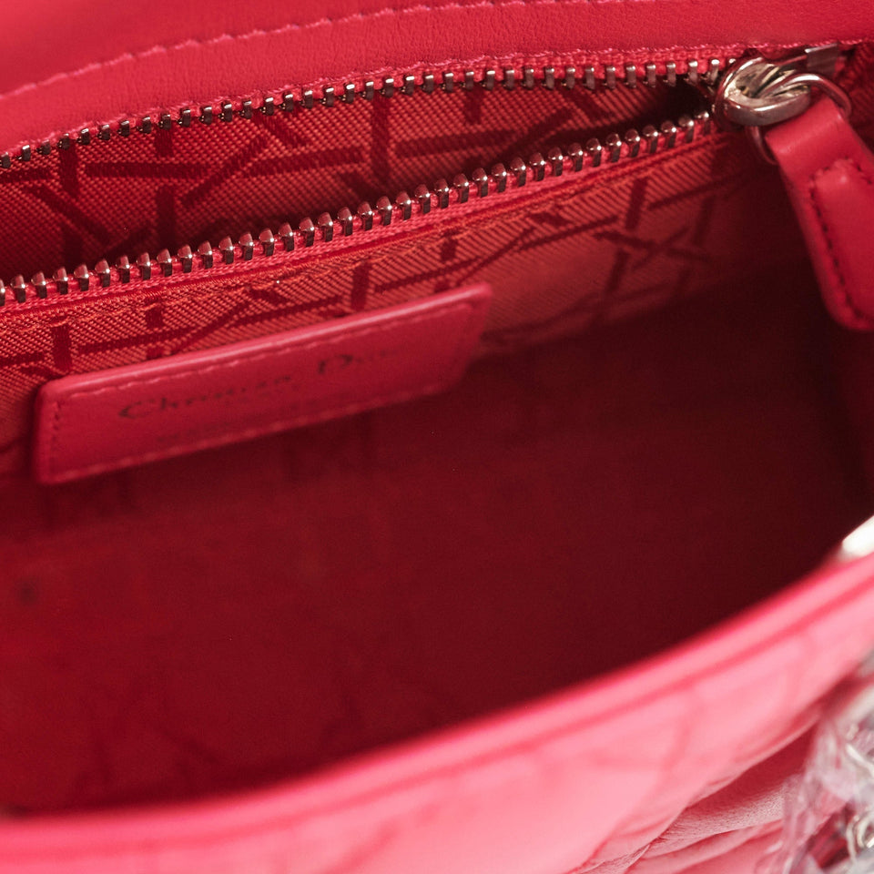 Christian Dior Lady Dior Mini Hot Pink