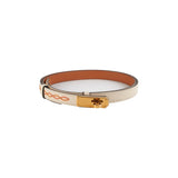 Hermes Kelly 18 Belt Nata/Orange - B Stamp