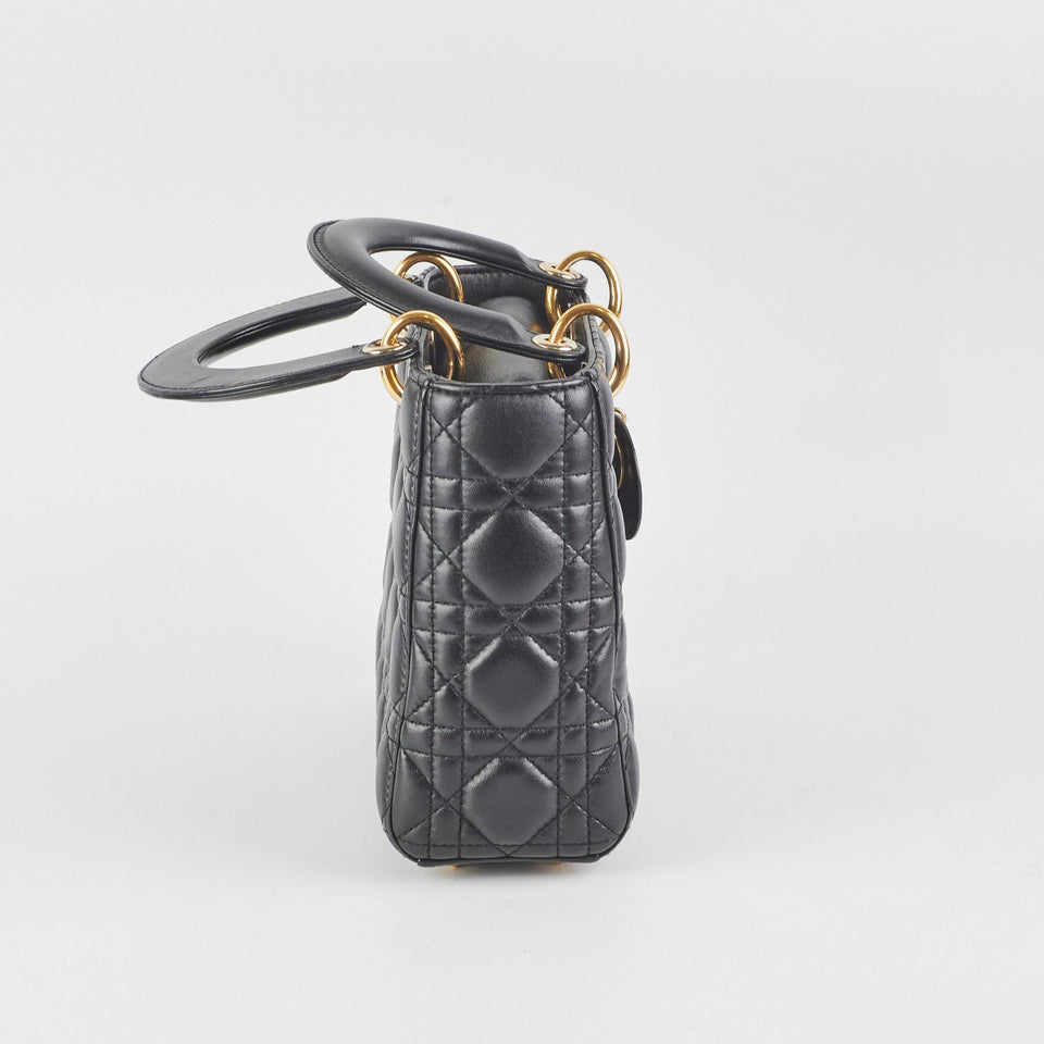 Christian Dior Small Lady Dior Black