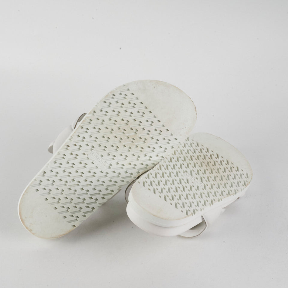 Hermes Extra Sandal Blanc Size 37