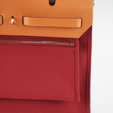 Hermes Herbag 31 Red A Stamp