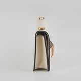 Christian Dior Ja'Dior Flap Bag Cream