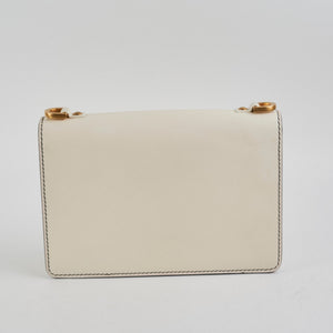 Christian Dior Ja'Dior Flap Bag Cream