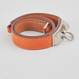 Hermes Double Rivale Orange Bracelet Size S