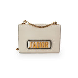 Christian Dior JaDior Leather Flap Bag