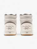 Christian Dior B27 High Top Sneakers  White / Grey / Brown Leather EU 40 UK 6