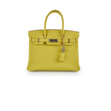 Hermes Birkin 30 Epsom Lime - Y Stamp