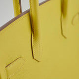 Hermes Birkin 30 Epsom Lime - Y Stamp