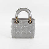 Christian Dior Mini Lady Dior Grey